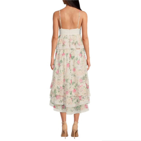 Gianni Bini | Midori Chiffon Dress NWT - Picture 2 of 8